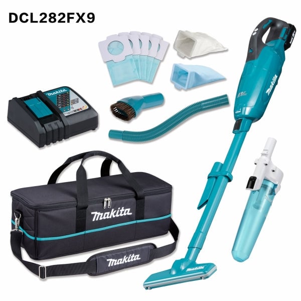 Makita 牧田 DCL282FWX9 / DCL282FX9 18V 充電式吸塵機套裝