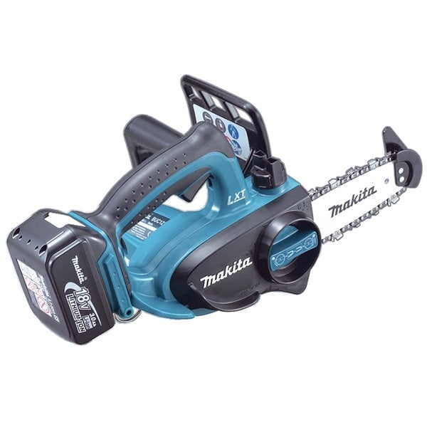Makita DUC122RTE 充電式鏈鋸115毫米(4-1/2")(鋰18V)(5.0Ah電池)