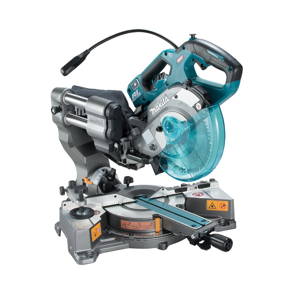 Makita XGT 40V Max 充電式斜斷鋸滑動式閘鋸 LS001G