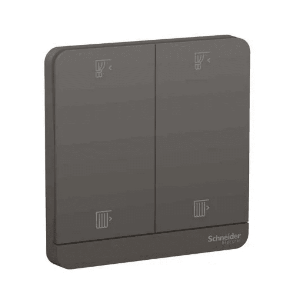 Schneider 施耐德 E8332C_DG_C5 10A 兩位機械窗簾掣