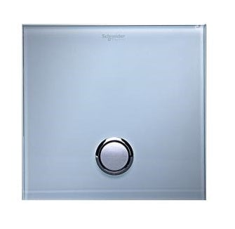 Schneider 施耐德 – 單位雙控 250V 16AX 開關掣,藍色LED / 琥珀色LED U201SPM/2